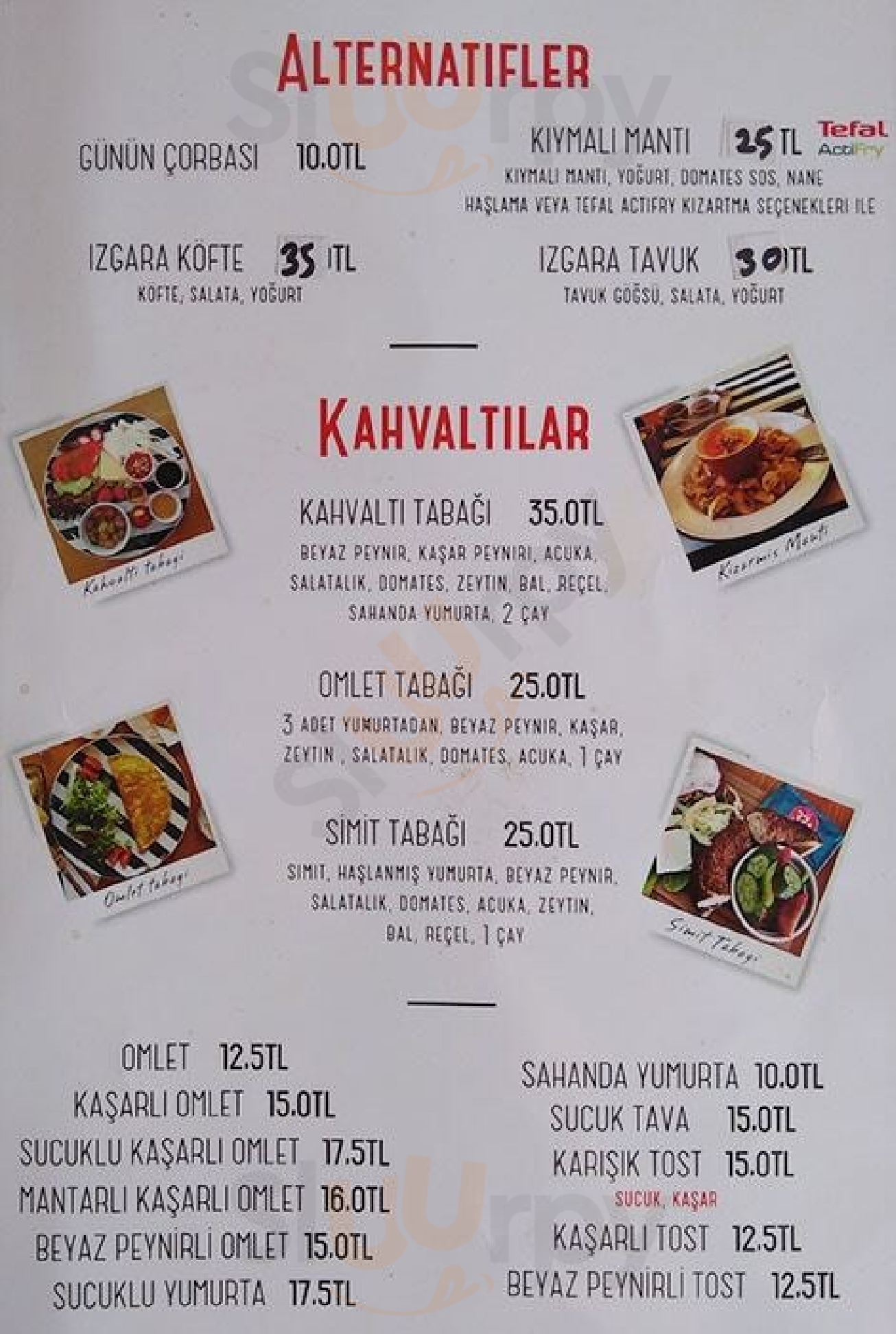 37a Cafe İstanbul Menu - 1