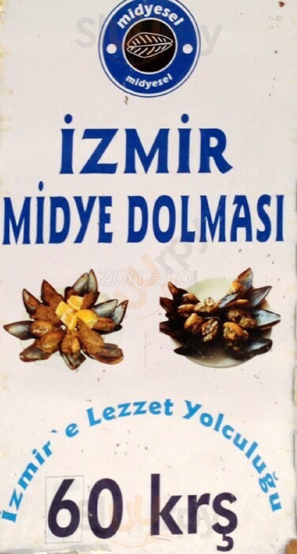 Izmir Midye Dolmasi Midyesel İstanbul Menu - 1