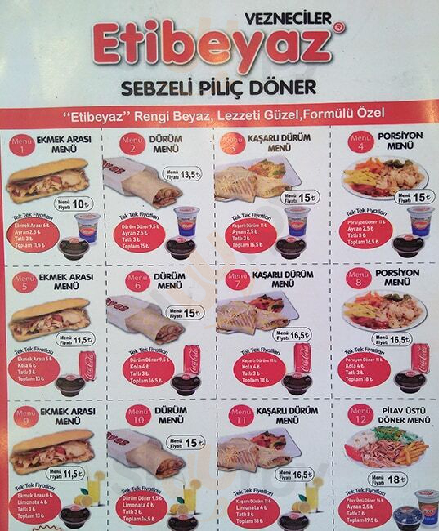 Padişah Pilavcısı İstanbul Menu - 1