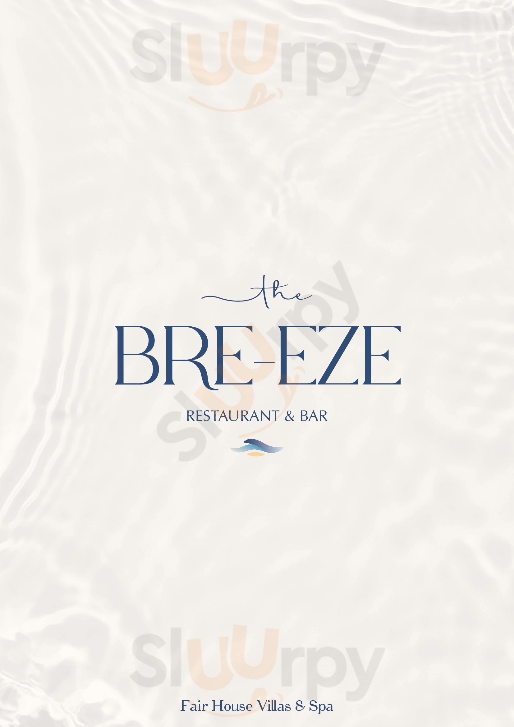 The Breeze Restaurant And Bar แม่น้ำ Menu - 1