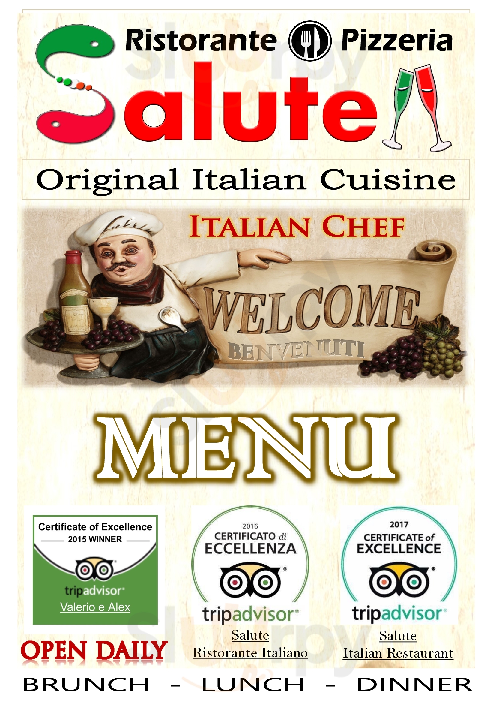 Salute Italian Restaurant ป่าตอง Menu - 1