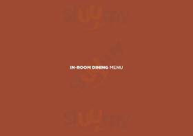 Infiniti Lobby Bar menu