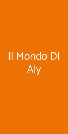 Il Mondo Di Aly, Collegno