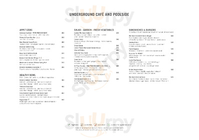 Tin Mine menu
