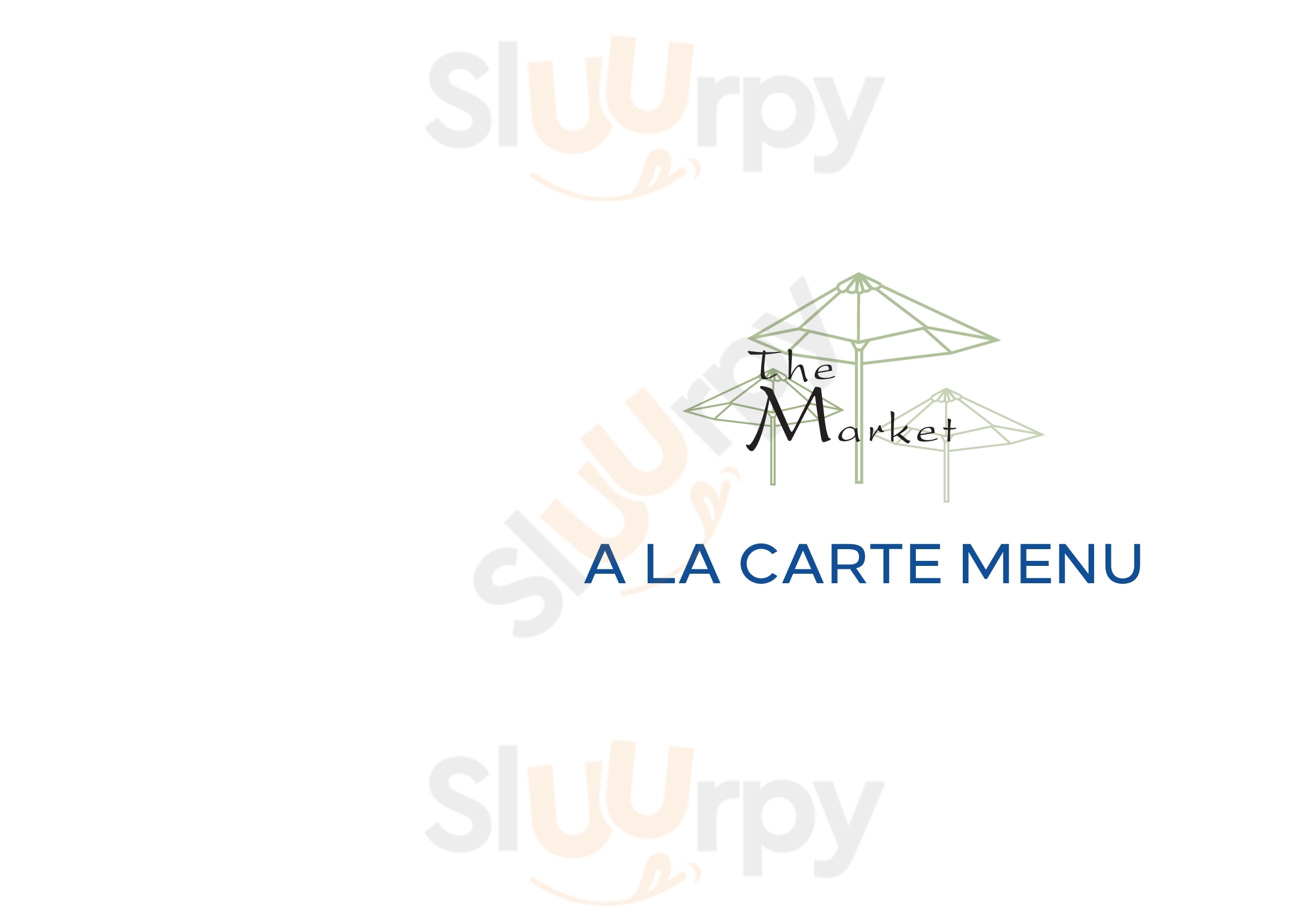 The Market Restaurant หัวหิน Menu - 1