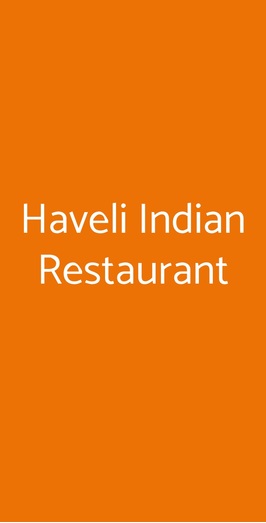 Haveli Indian Restaurant, Firenze