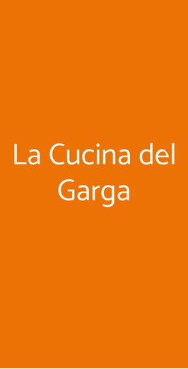 La Cucina Del Garga, Firenze