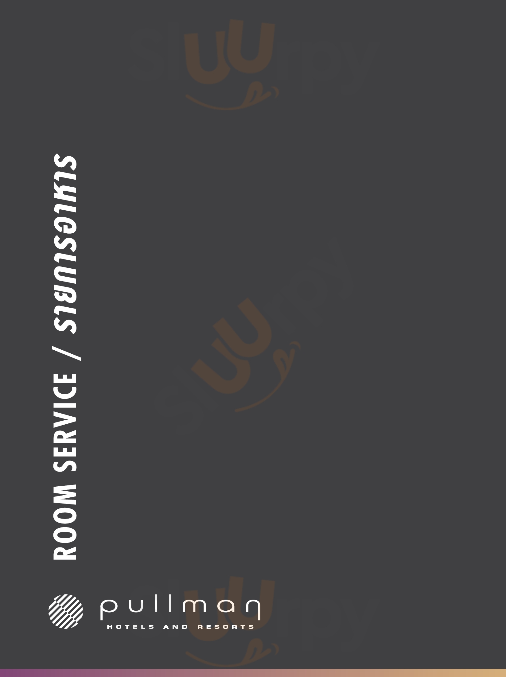 Main Menu - Cuisine Unplugged