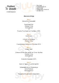 Gasthaus Schaefli Restaurant