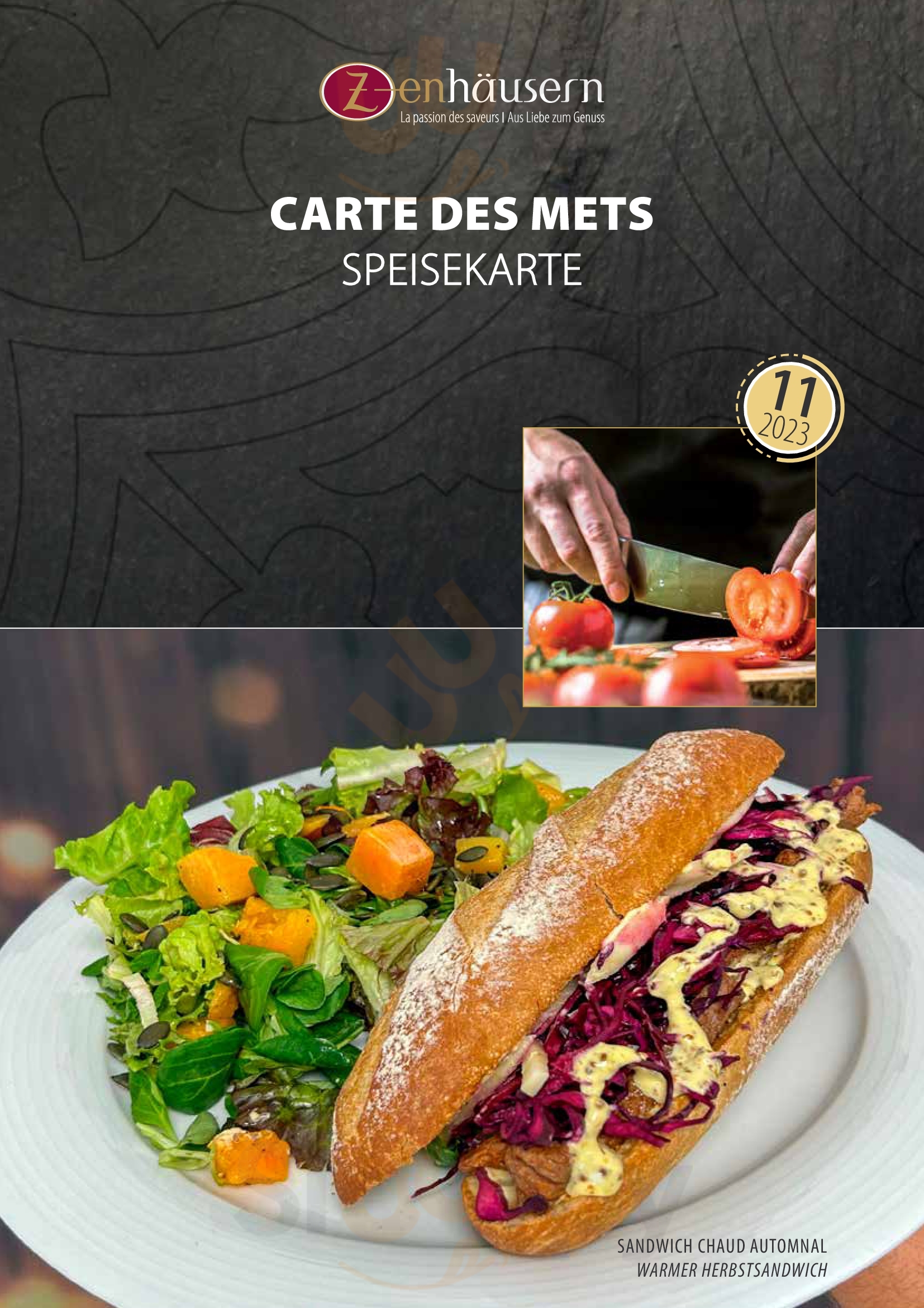 Zenhäusern Boulangerie Café Restaurant Martigny Menu - 1