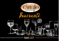 Caffè Caruso menu