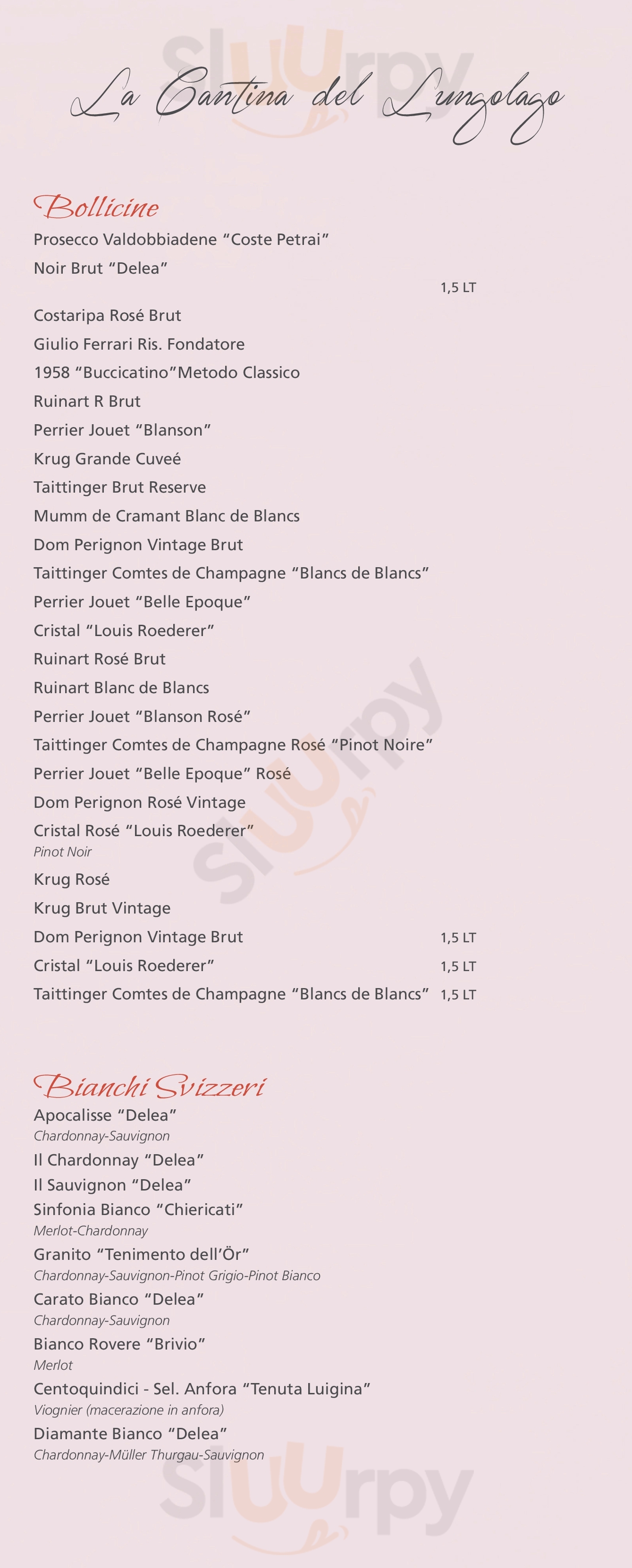 Bar Lungolago Locarno Menu - 1