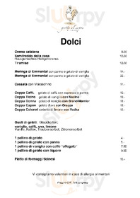 Grotto Al Capon menu