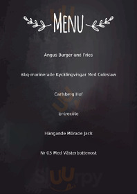 Suzie Q's menu
