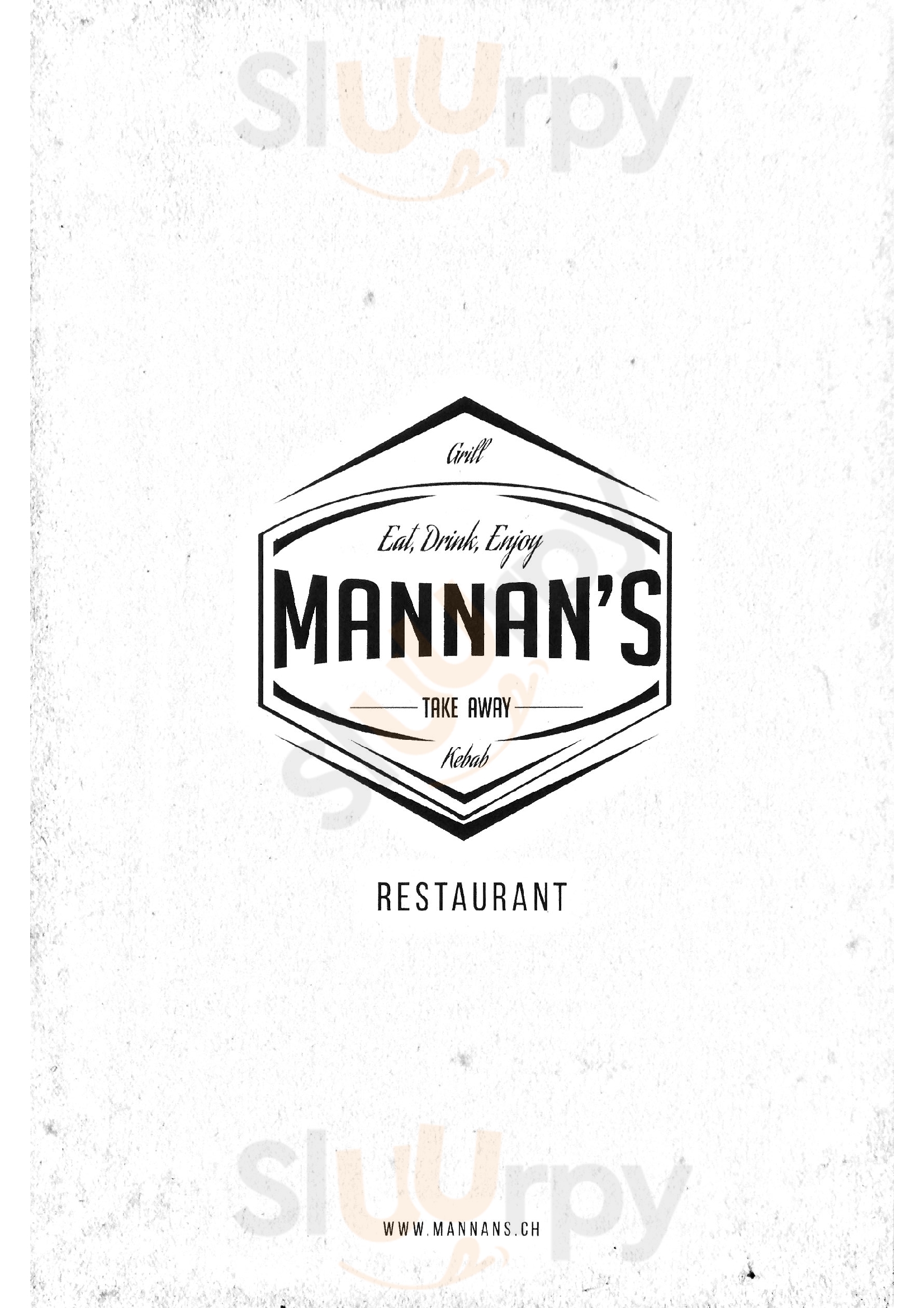 Mannan's Restaurant Bern Menu - 1