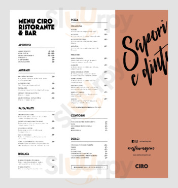 Ciro J nk ping Menu prices restaurant rating