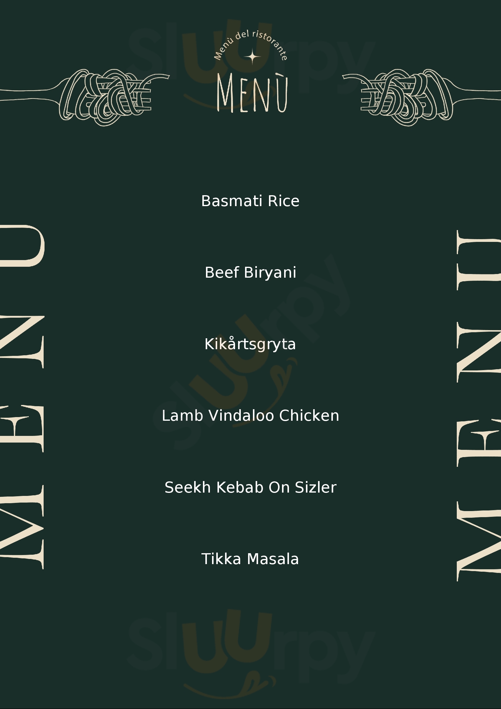 Taste Of India Ludvika Menu - 1