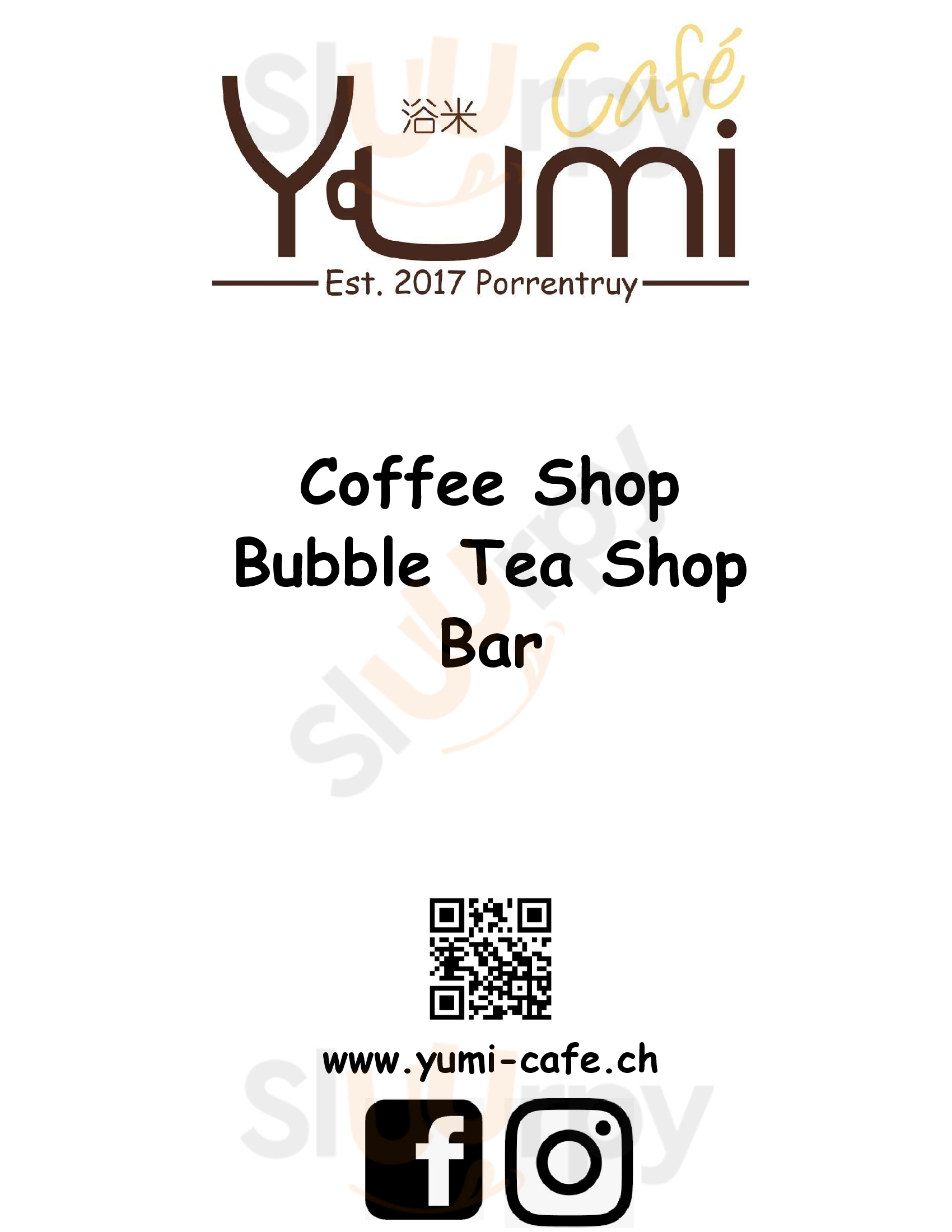 Yumi Cafe Porrentruy Menu - 1
