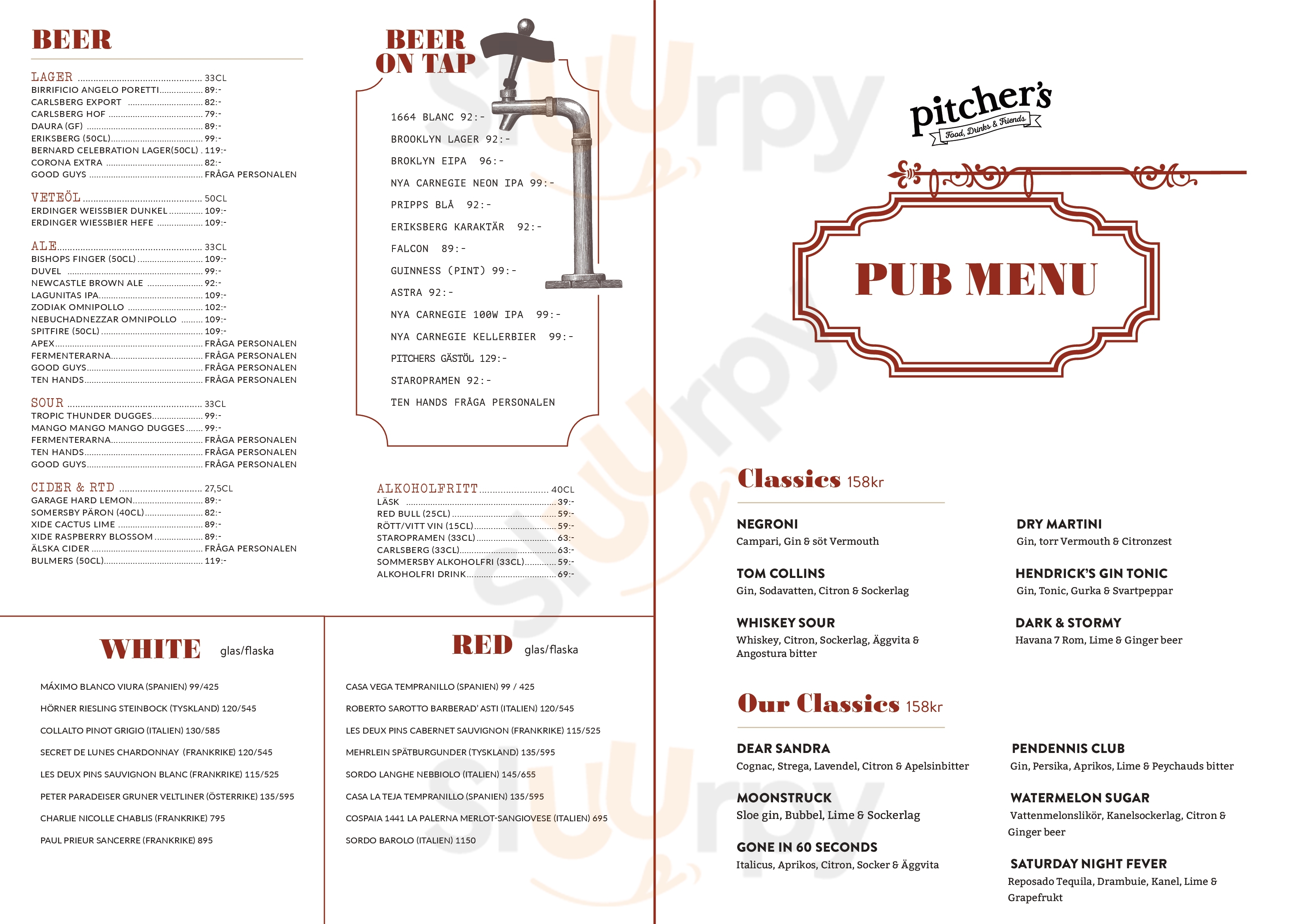 Companiet Uppsala Menu - 1