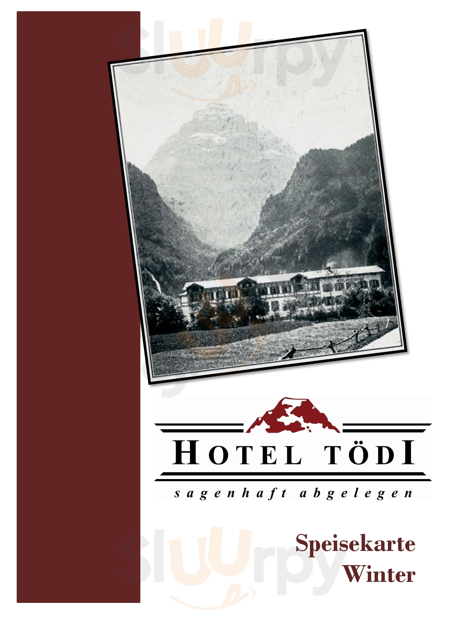 Hotel Toedi Restaurant Linthal Menu - 1