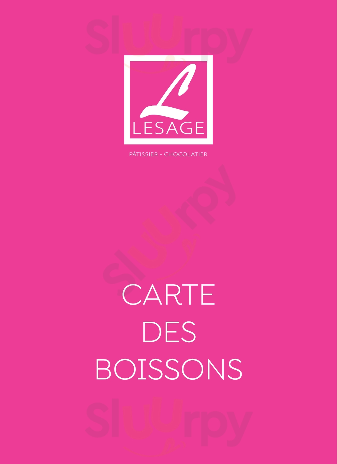 Lesage Patisserie Chocolatier Genf Menu - 1