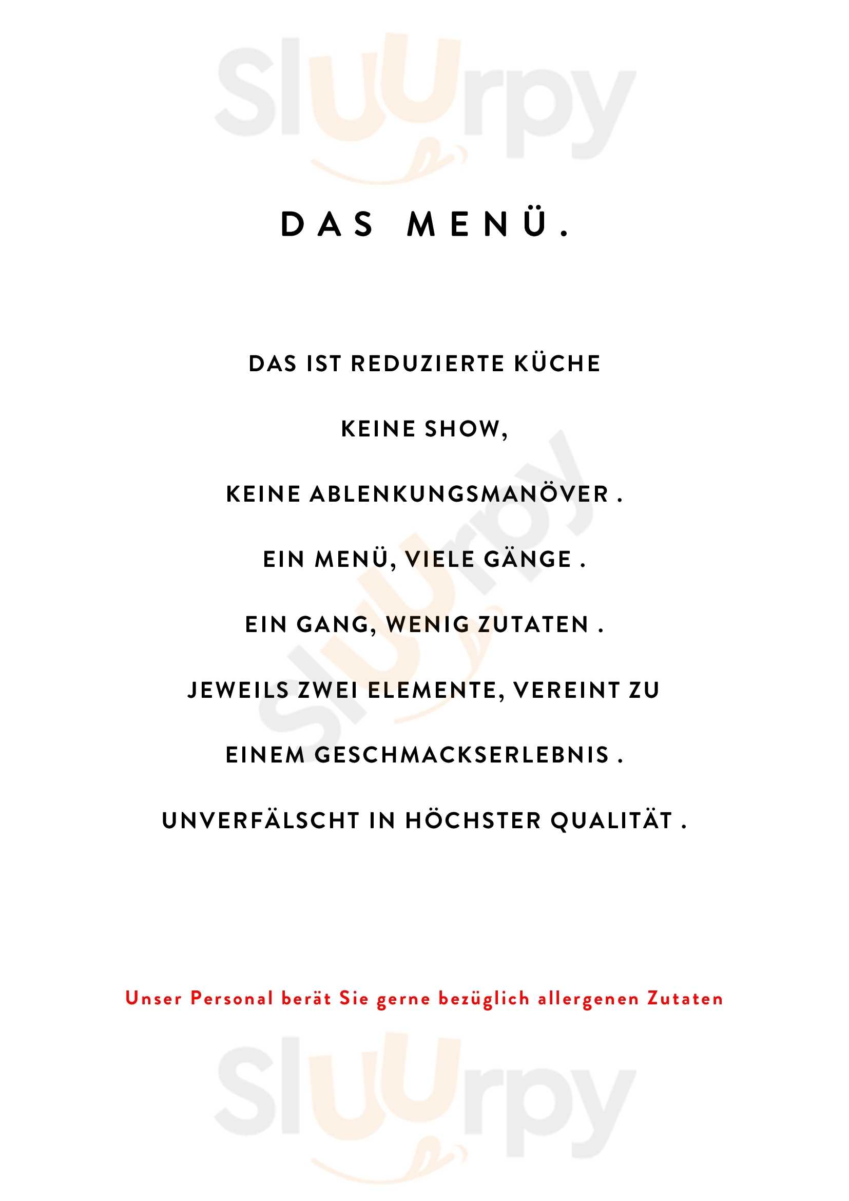 Wirtschaft Zur Alten Post St. Gallen Menu - 1