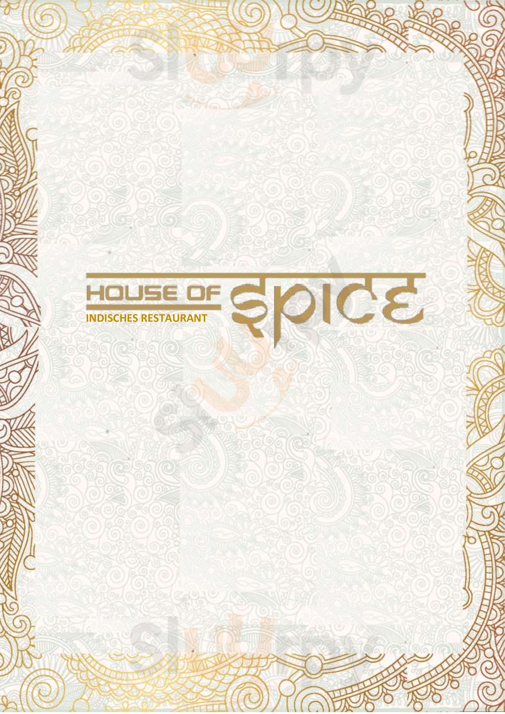House Of Spice Rapperswil Menu - 1
