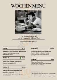 Ristorante Pizzeria Adler menu