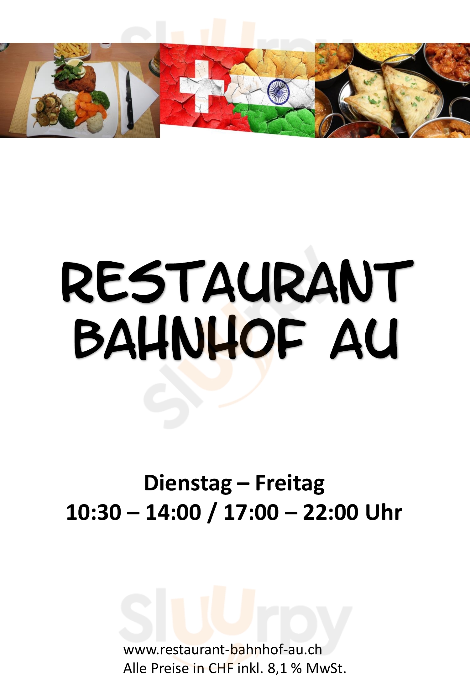 Restaurant Bahnhof Au Au Menu - 1