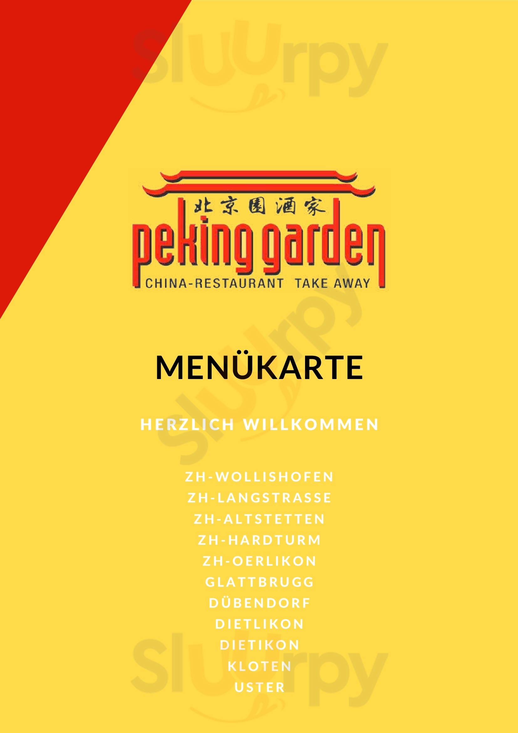 Peking Garden Kloten Menu - 1
