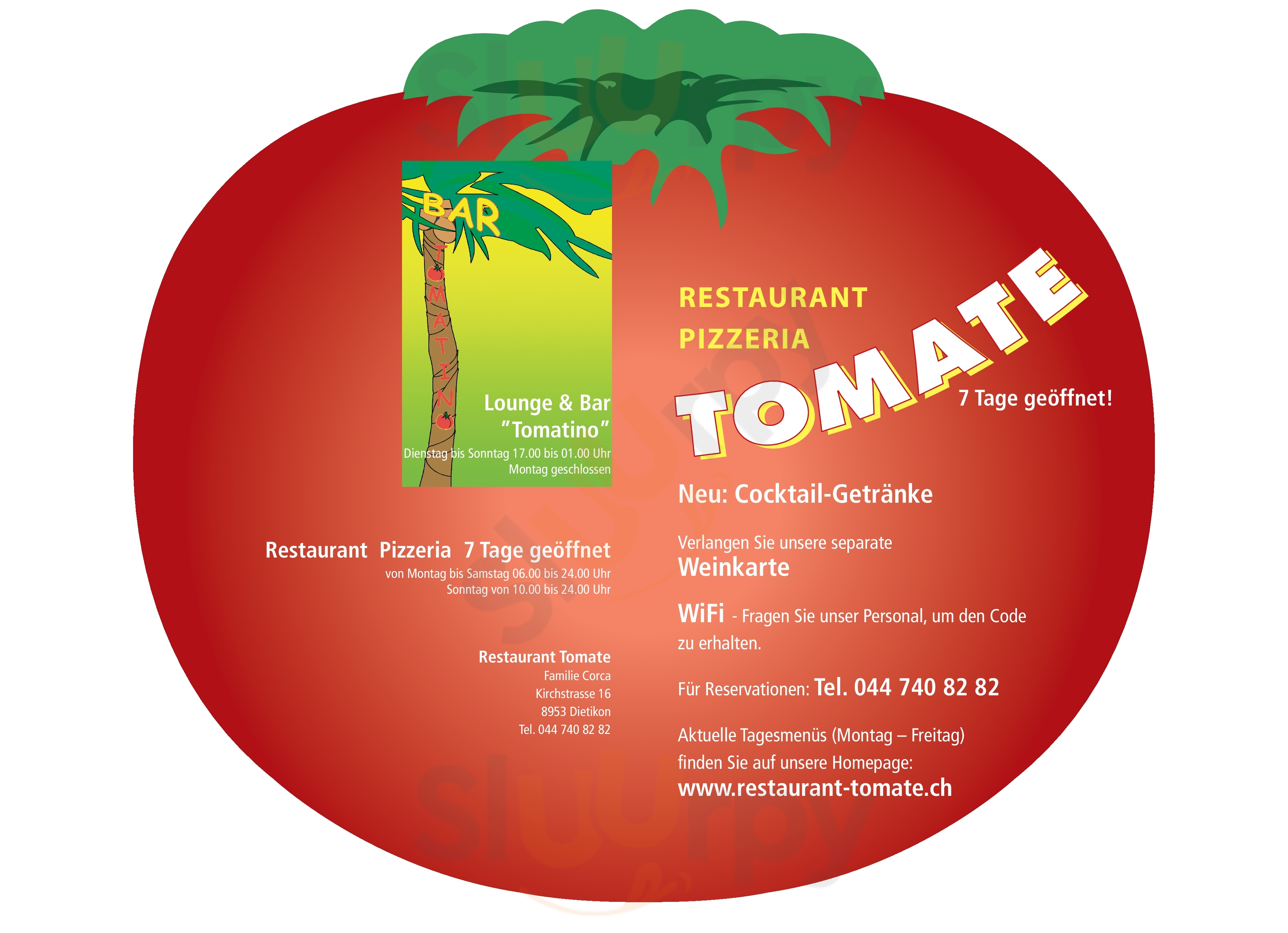 Restaurant Tomater Dietikon Menu - 1