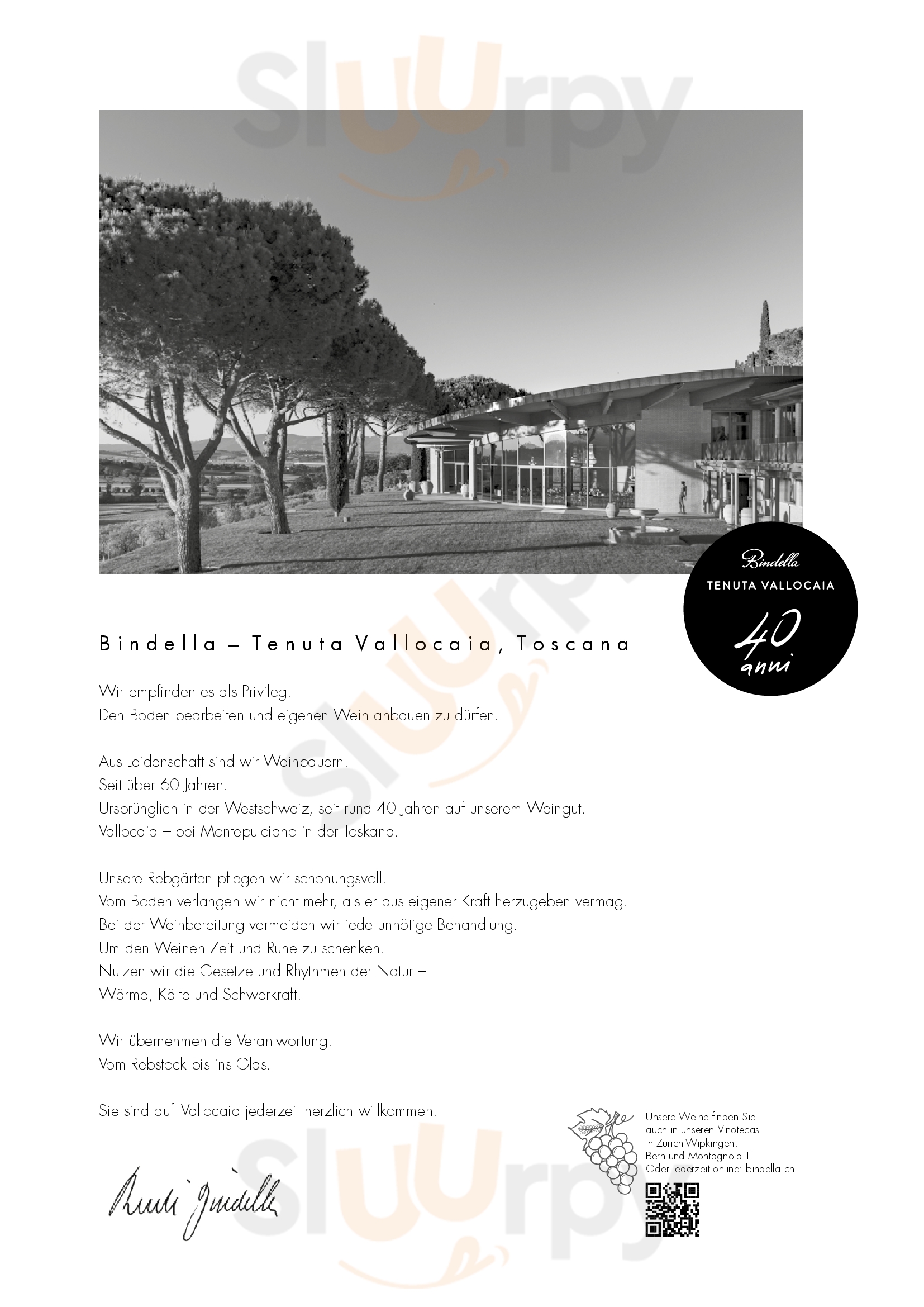 Pulcino Zürich Menu - 1