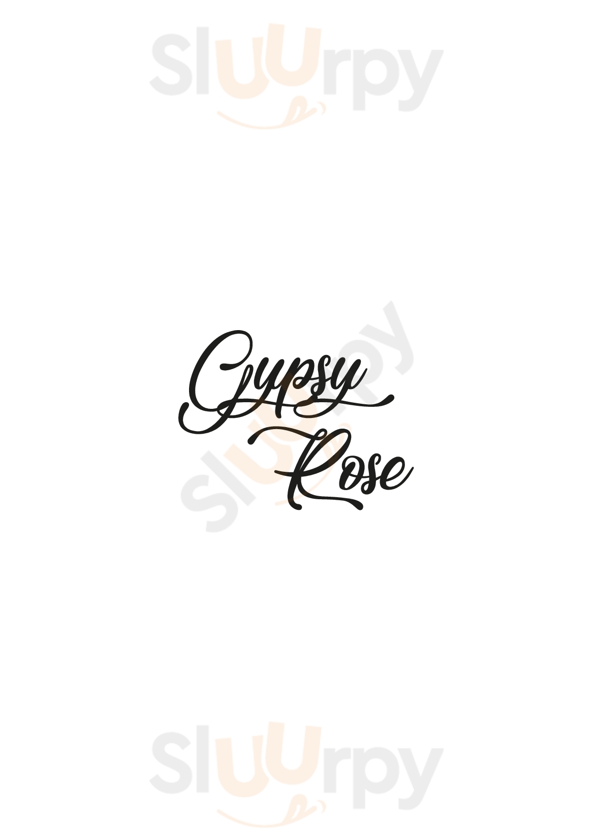 Gypsy Rose Bar Zürich Menu - 1