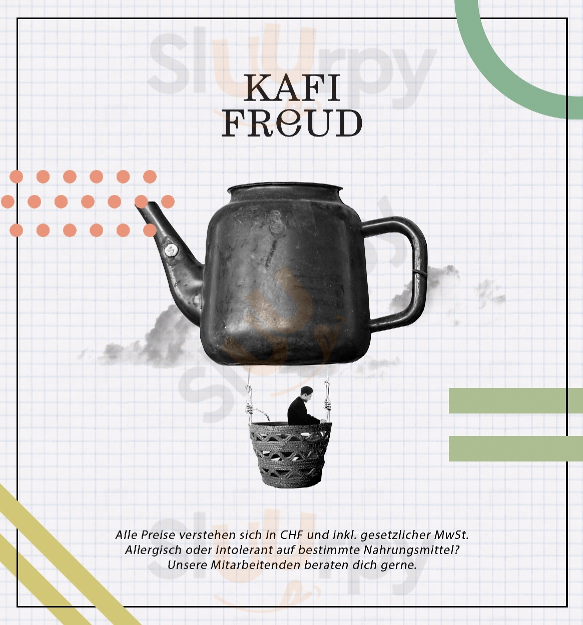Kafi Freud Zürich Menu - 1
