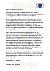 Walz Backkunst Ag