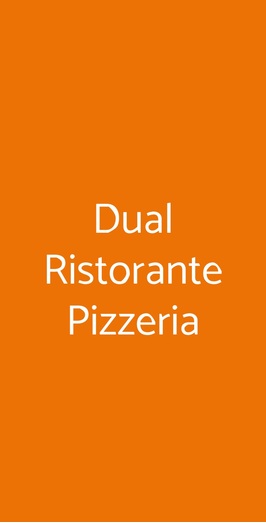 Dual Ristorante Pizzeria, Torino