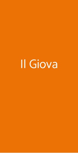 Il Giova, Firenze