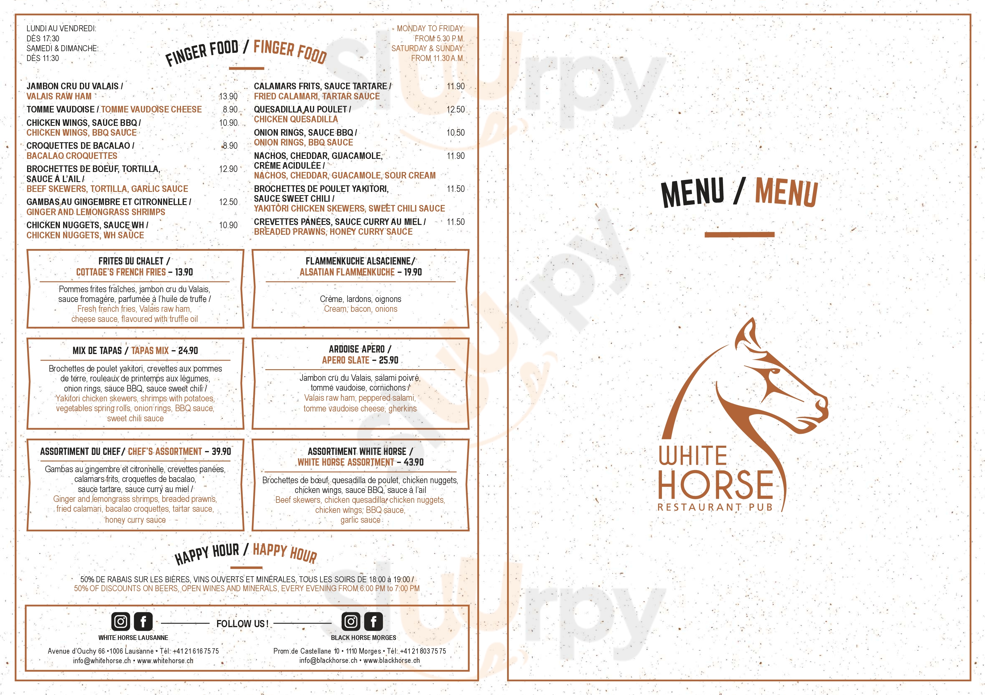 Saigon Lausanne Menu - 1