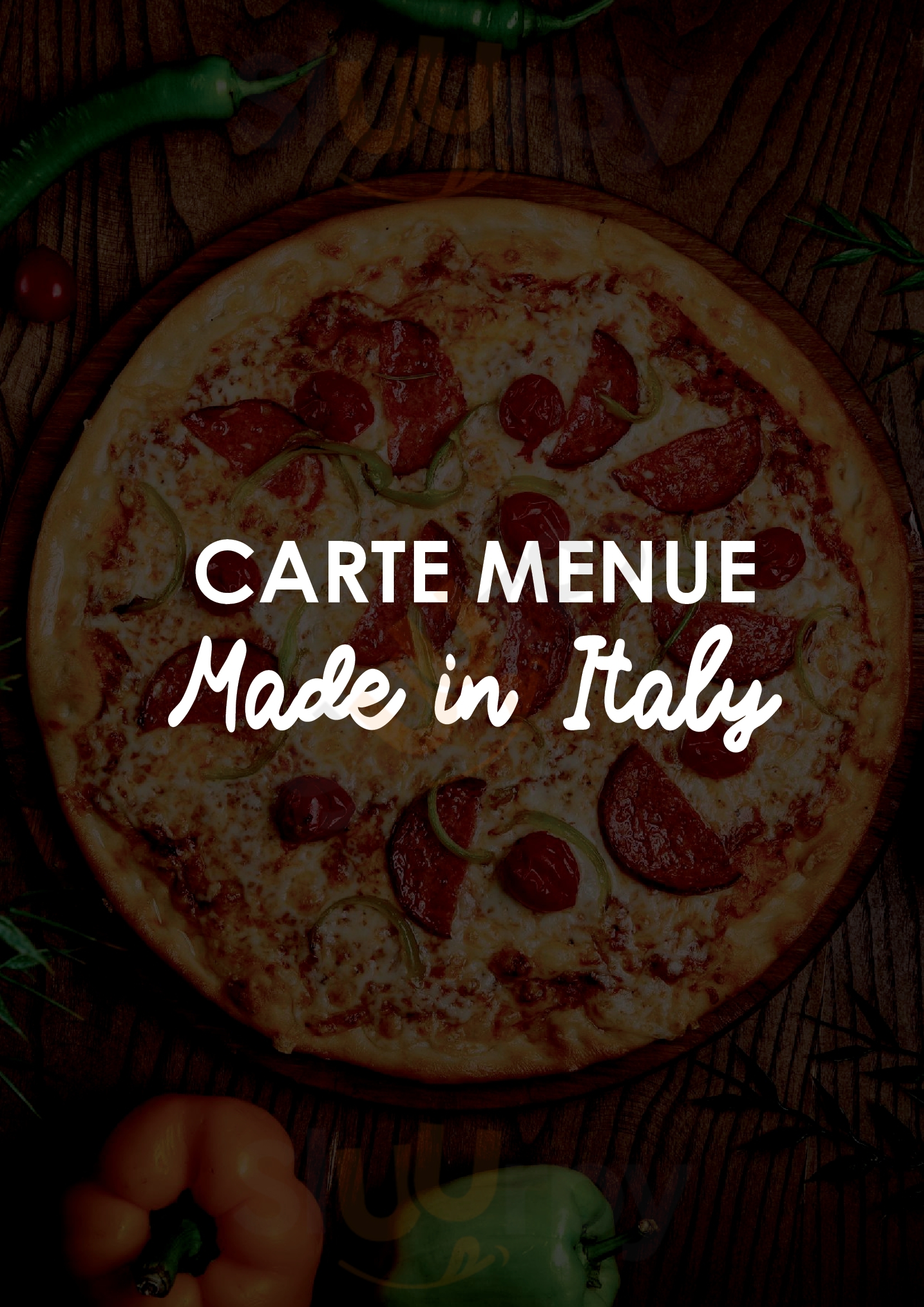 Made In Italy Pizzeria Lausanne Menu - 1