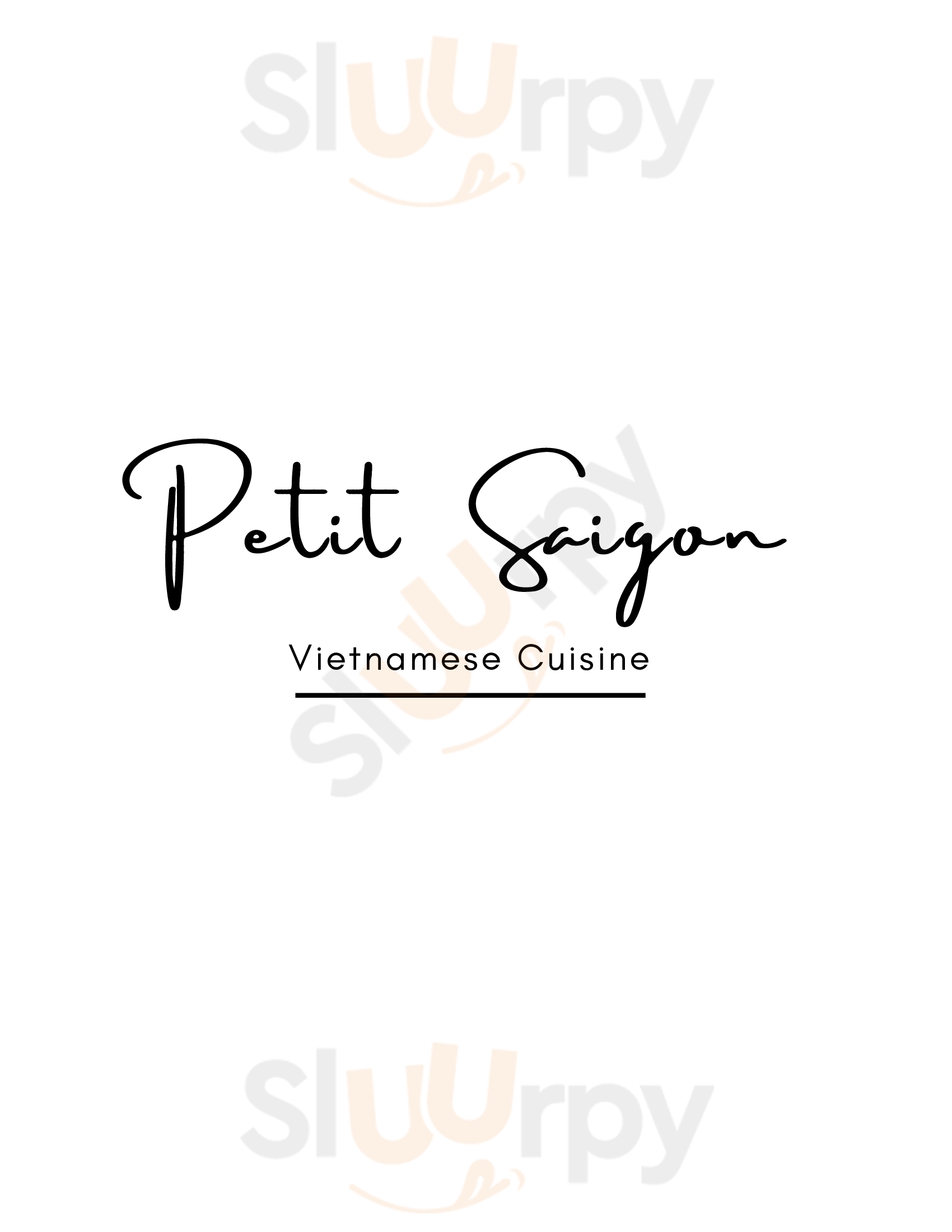 Petit Saigon Biel Menu - 1