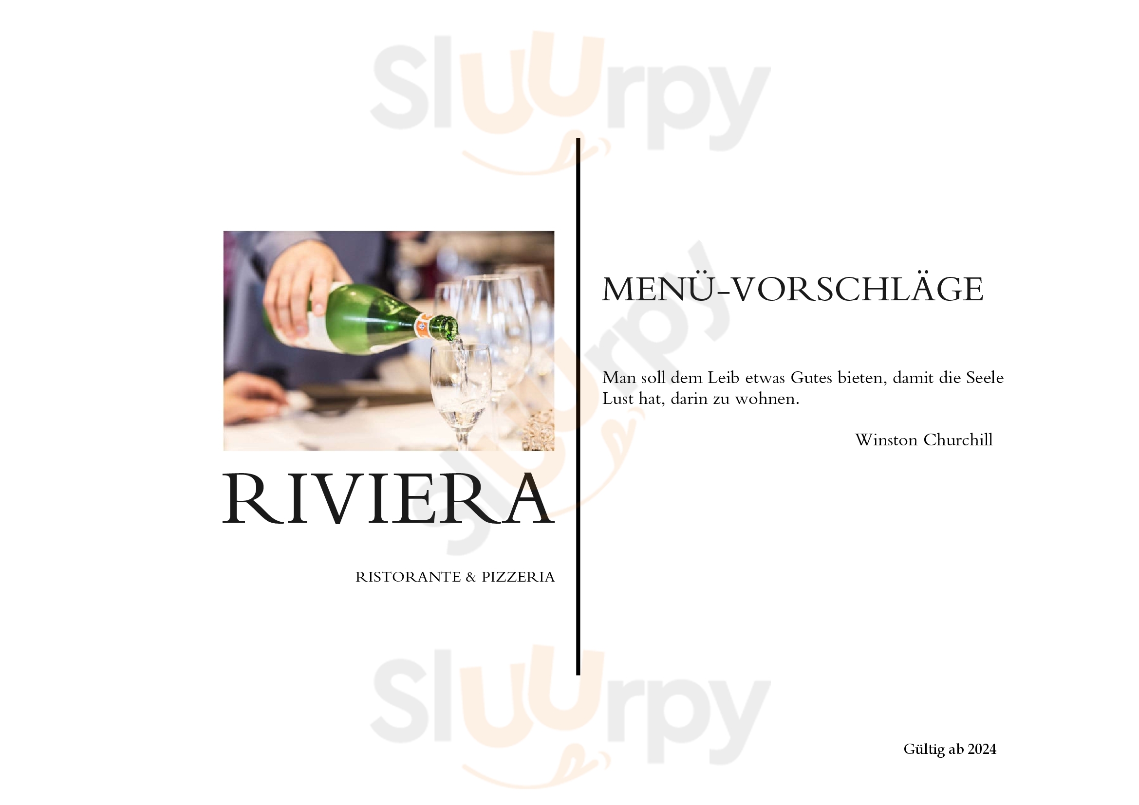 Riviera By Elio Spiez Menu - 1