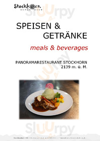 Panoramarestaurant Stockhorn menu