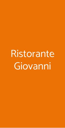 Giovanni Ristorante Gastronomia, Torino