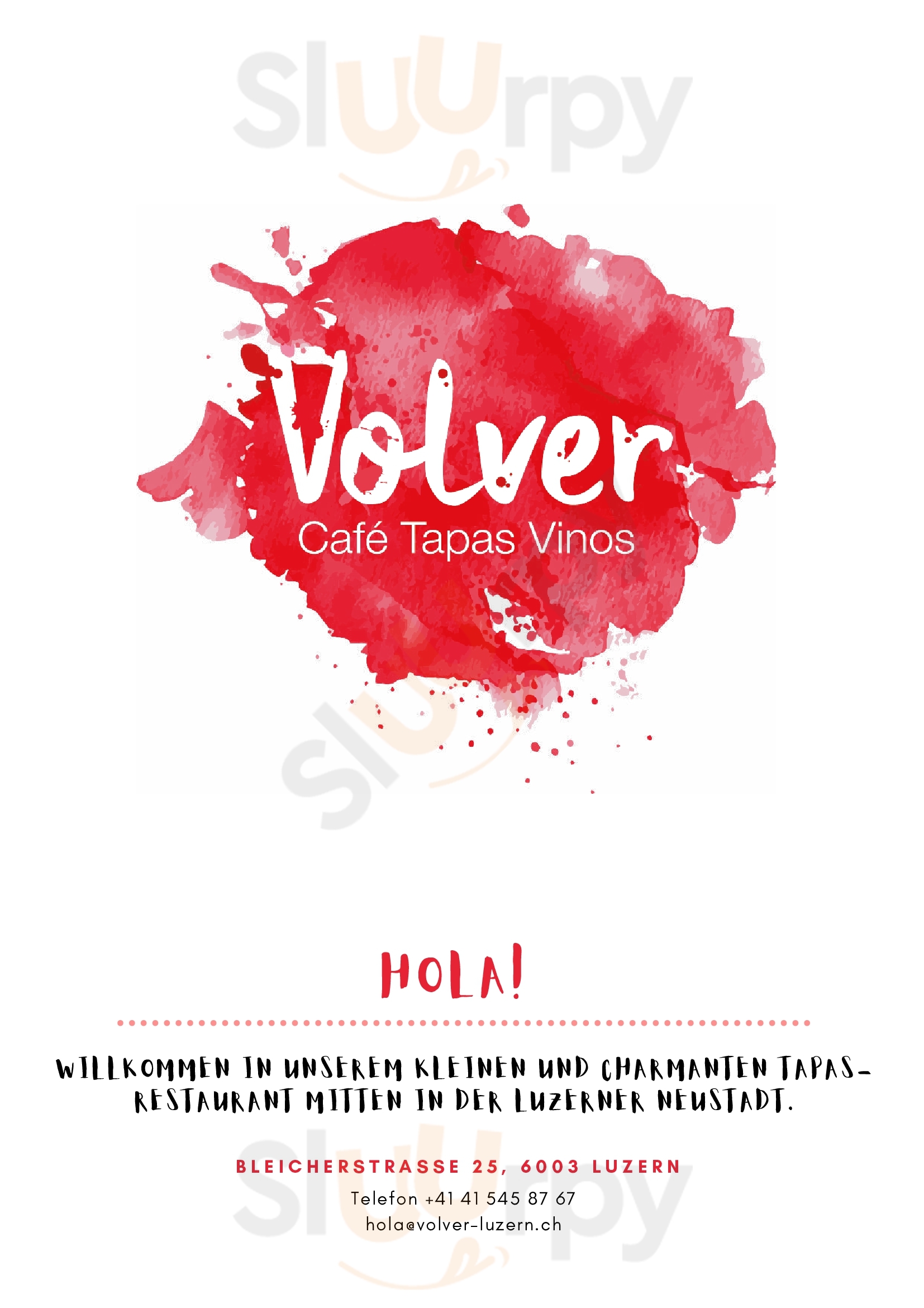 Restaurant Fritschi Luzern Menu - 1