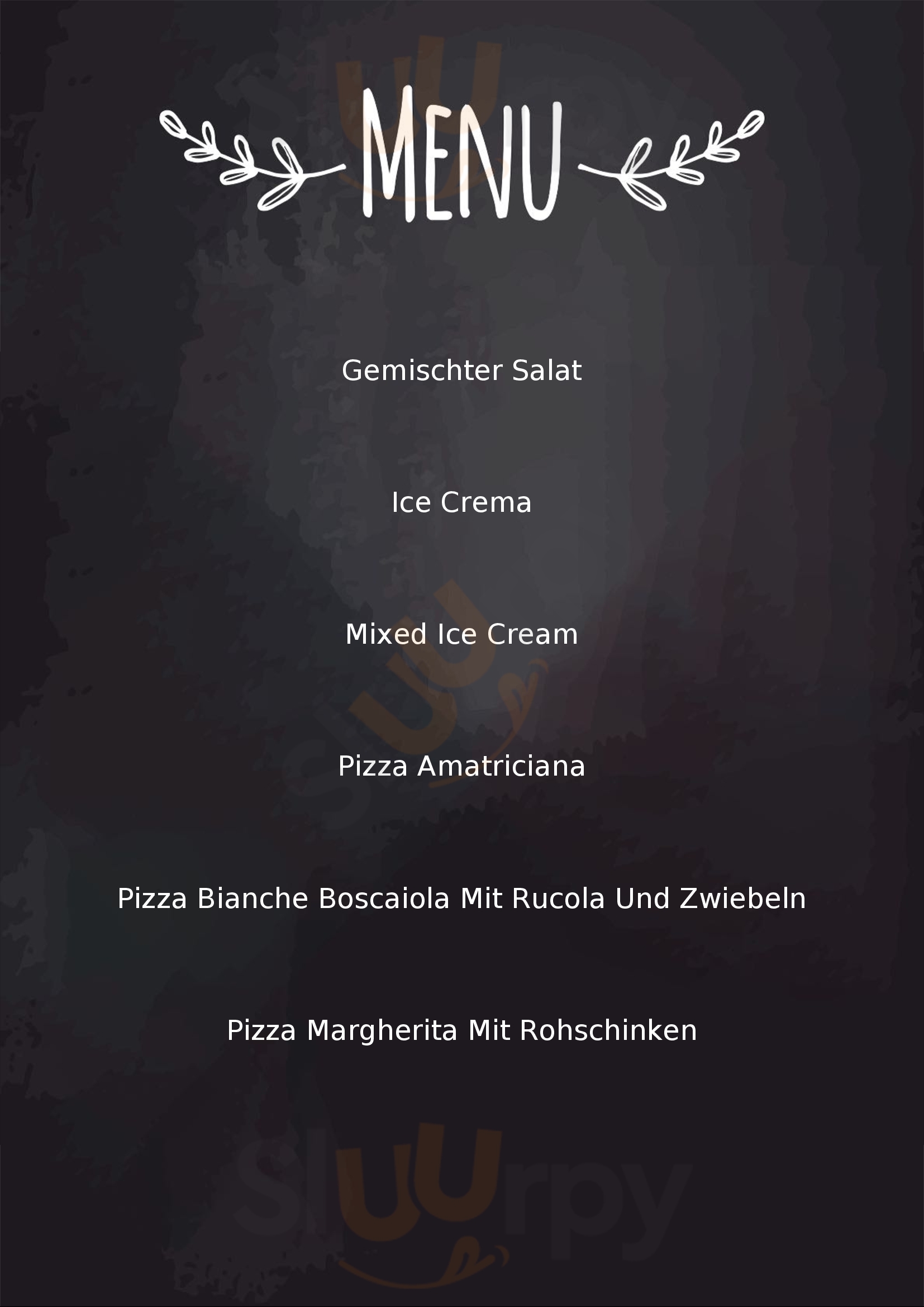 Gelateria Pizzeria Italia Solothurn Menu - 1