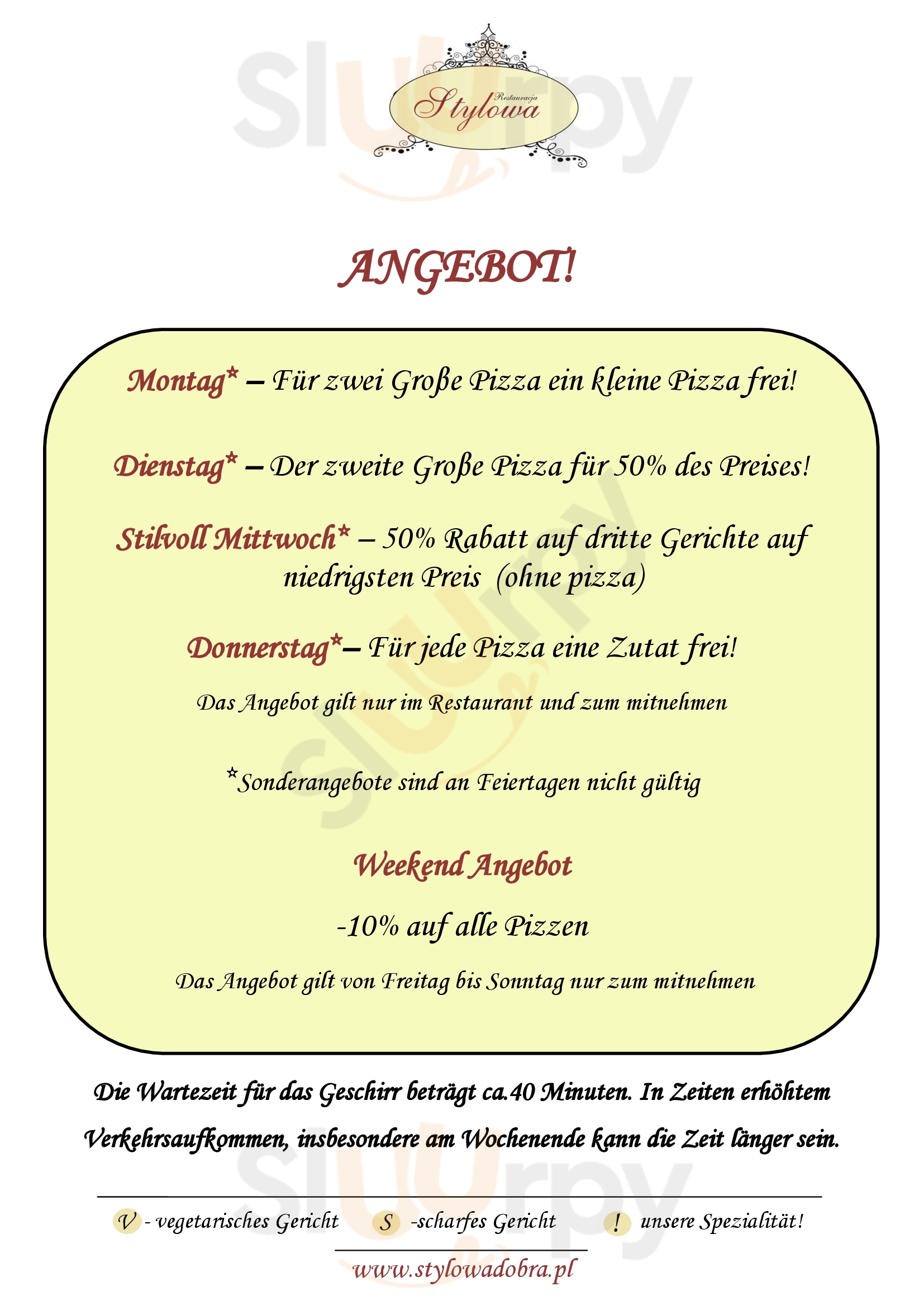 Restauracja Stylowa Dobra Menu - 1