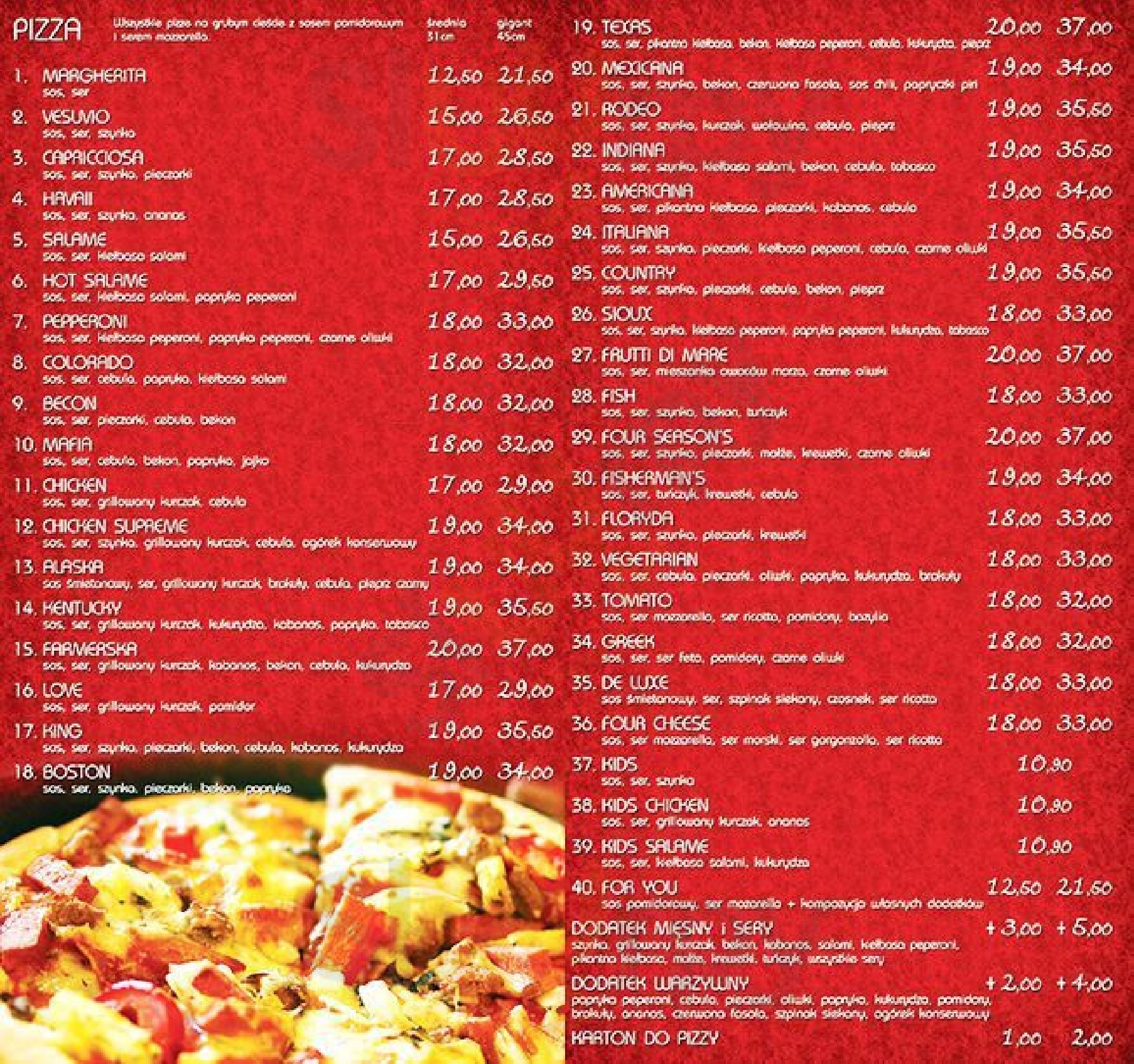 Pizza King Szczecin Menu - 1