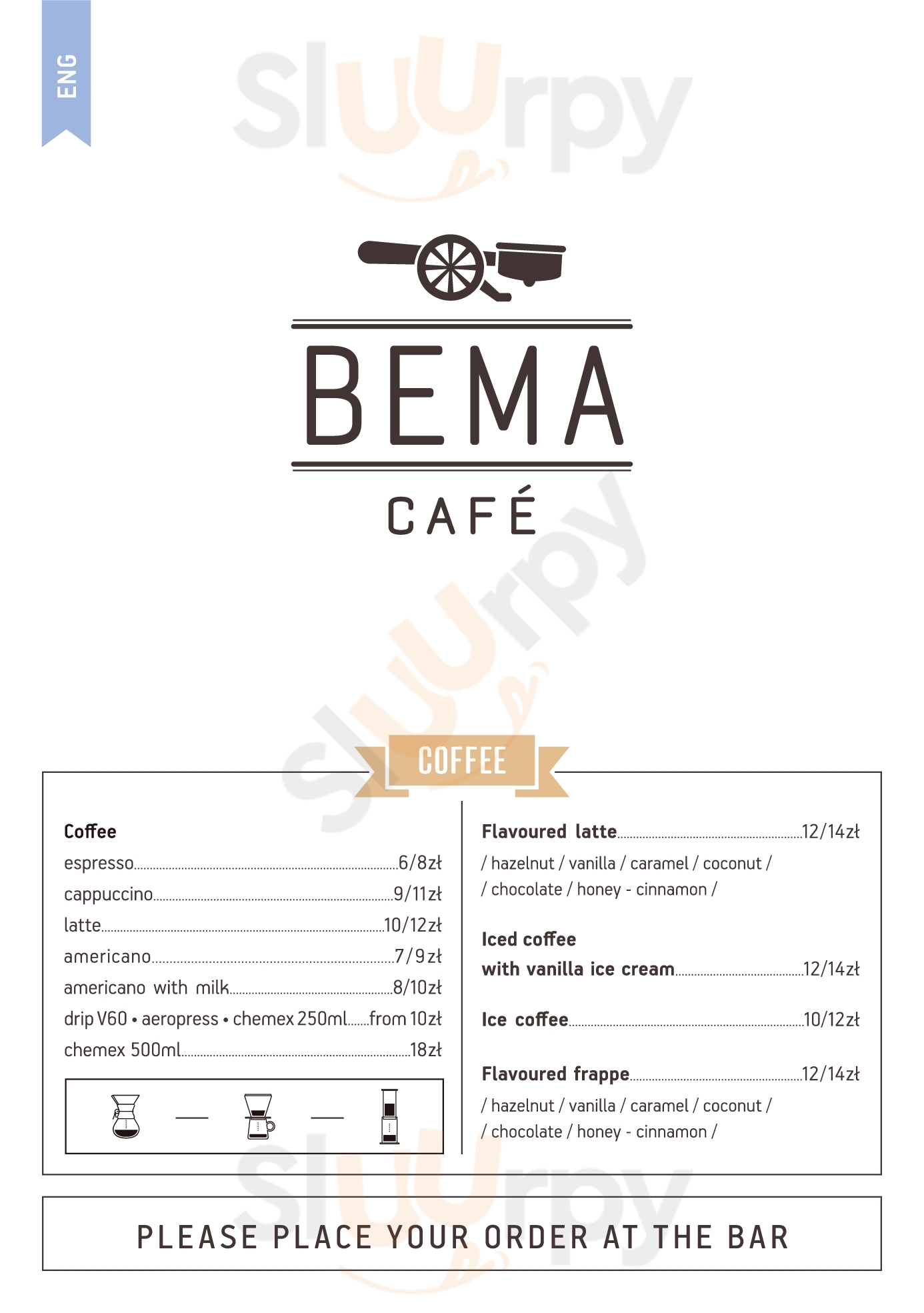 Bema Cafe Wrocław Menu - 1