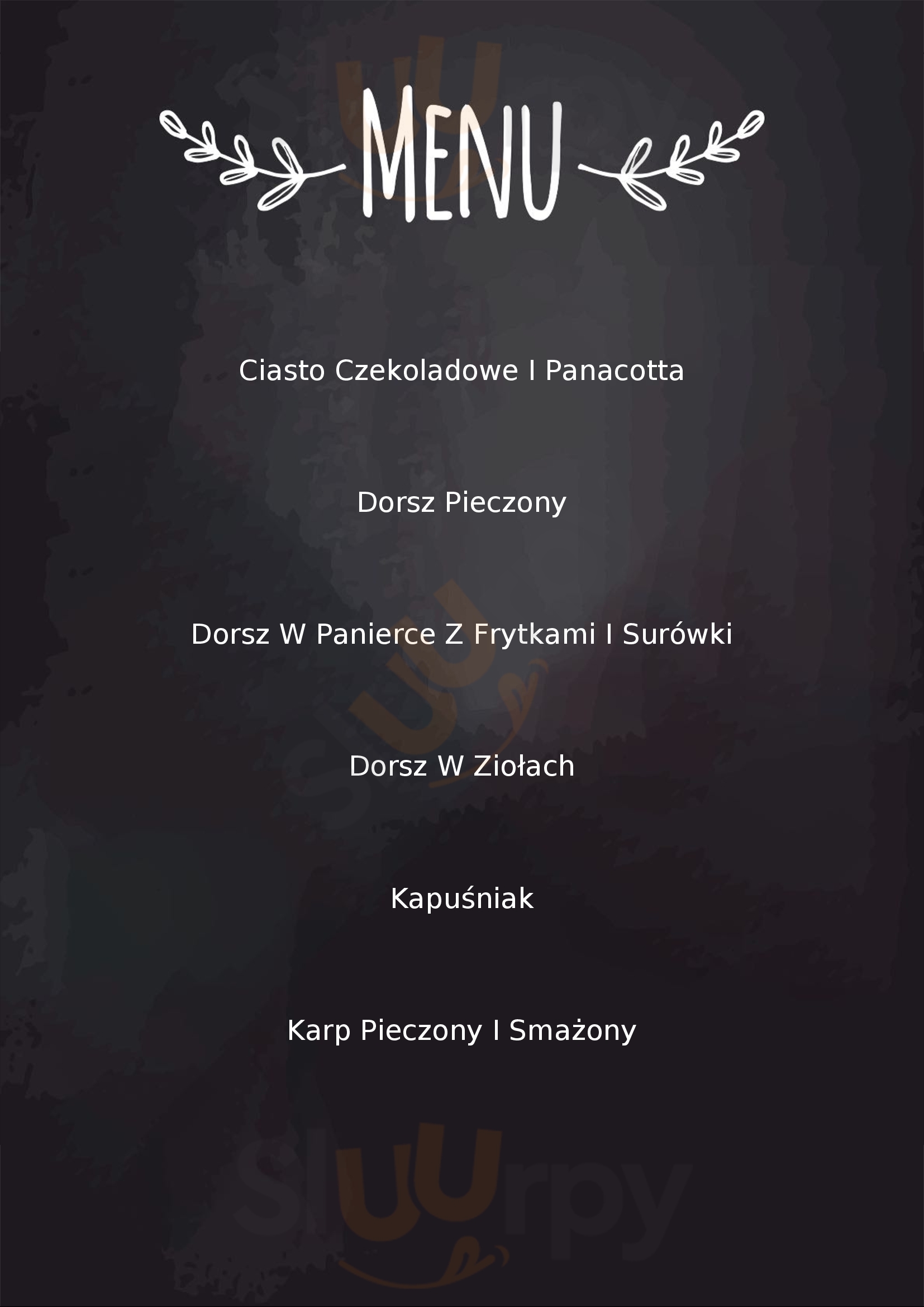 Restauracja Teo Cieszków Menu - 1