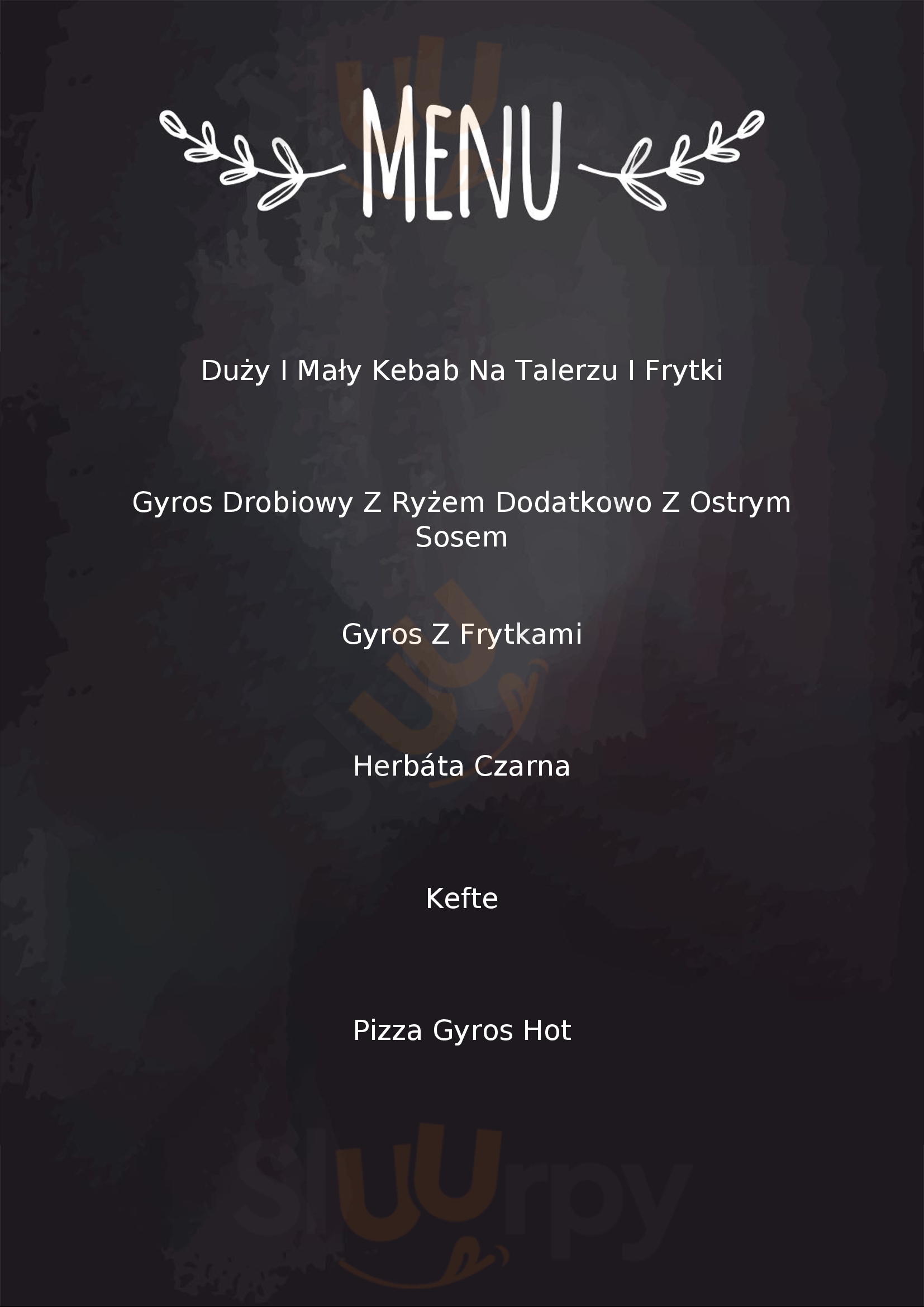 Gyros Hot Wrocław Menu - 1